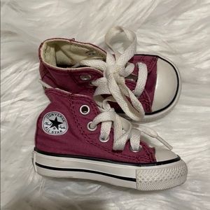 Baby high top converse